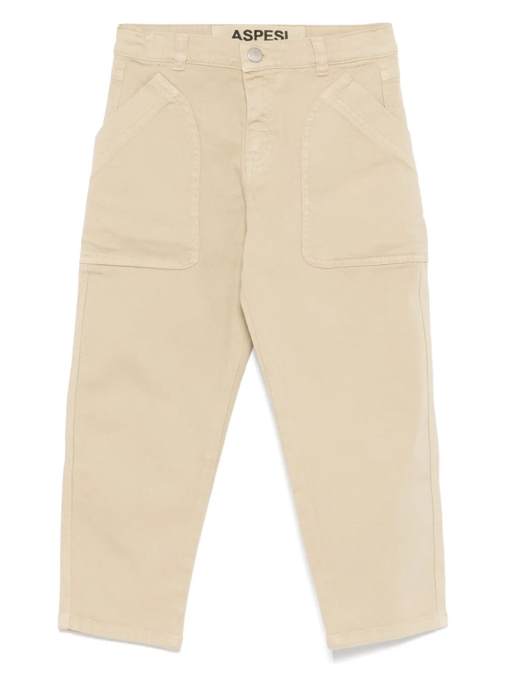 Aspesi Kids twill trousers | Brown | Image 1