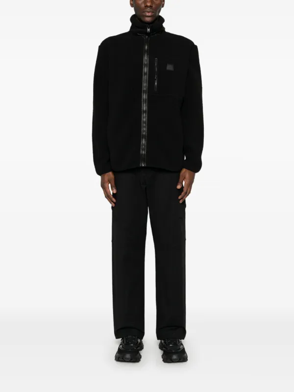 【関税込み】RAINS ブラック Yermo フリースジャケット Rains® Yermo Fleece Jacket in Black for €179 | 2-Year Warranty