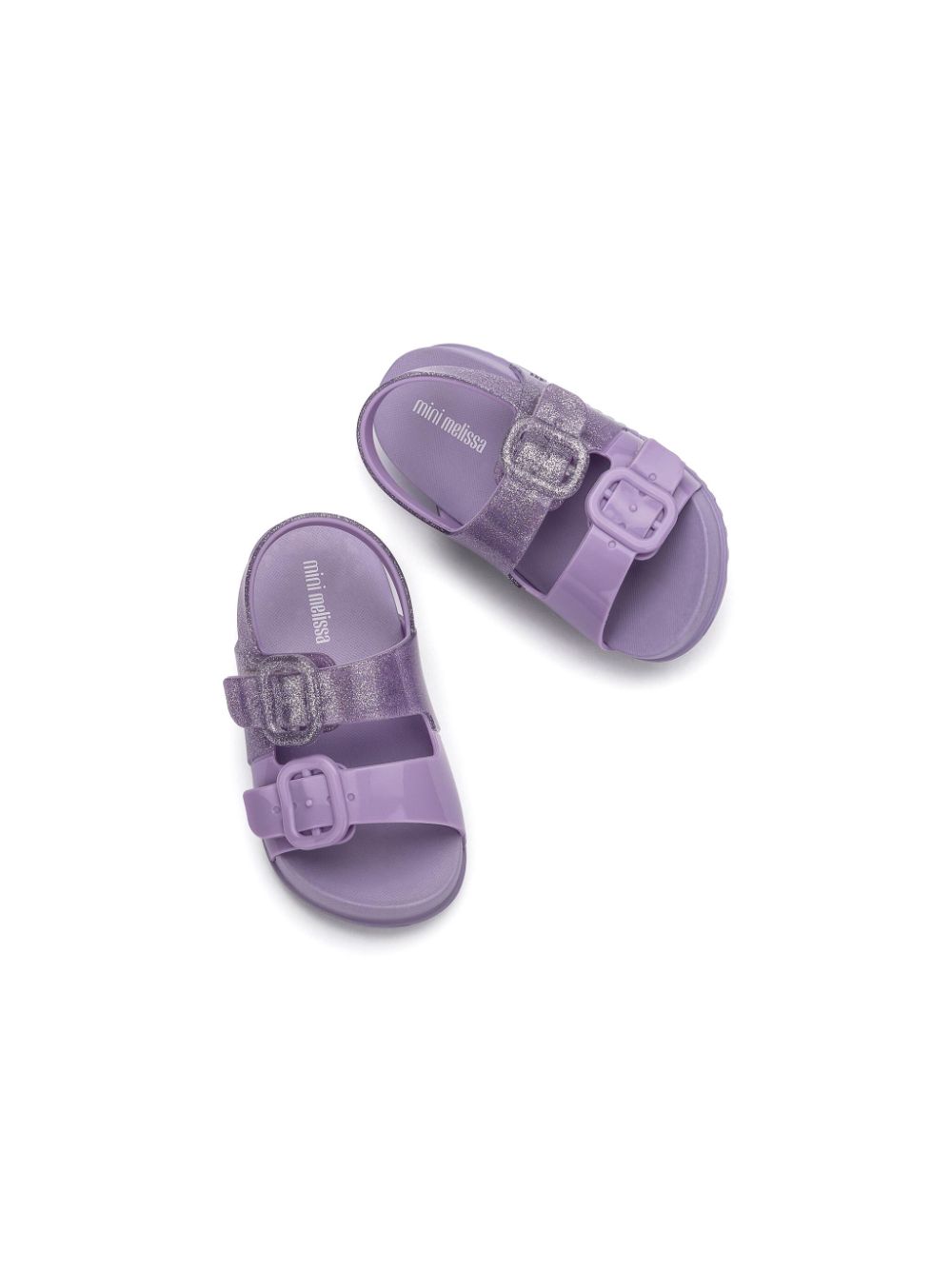 Mini Melissa slingback sandals Purple