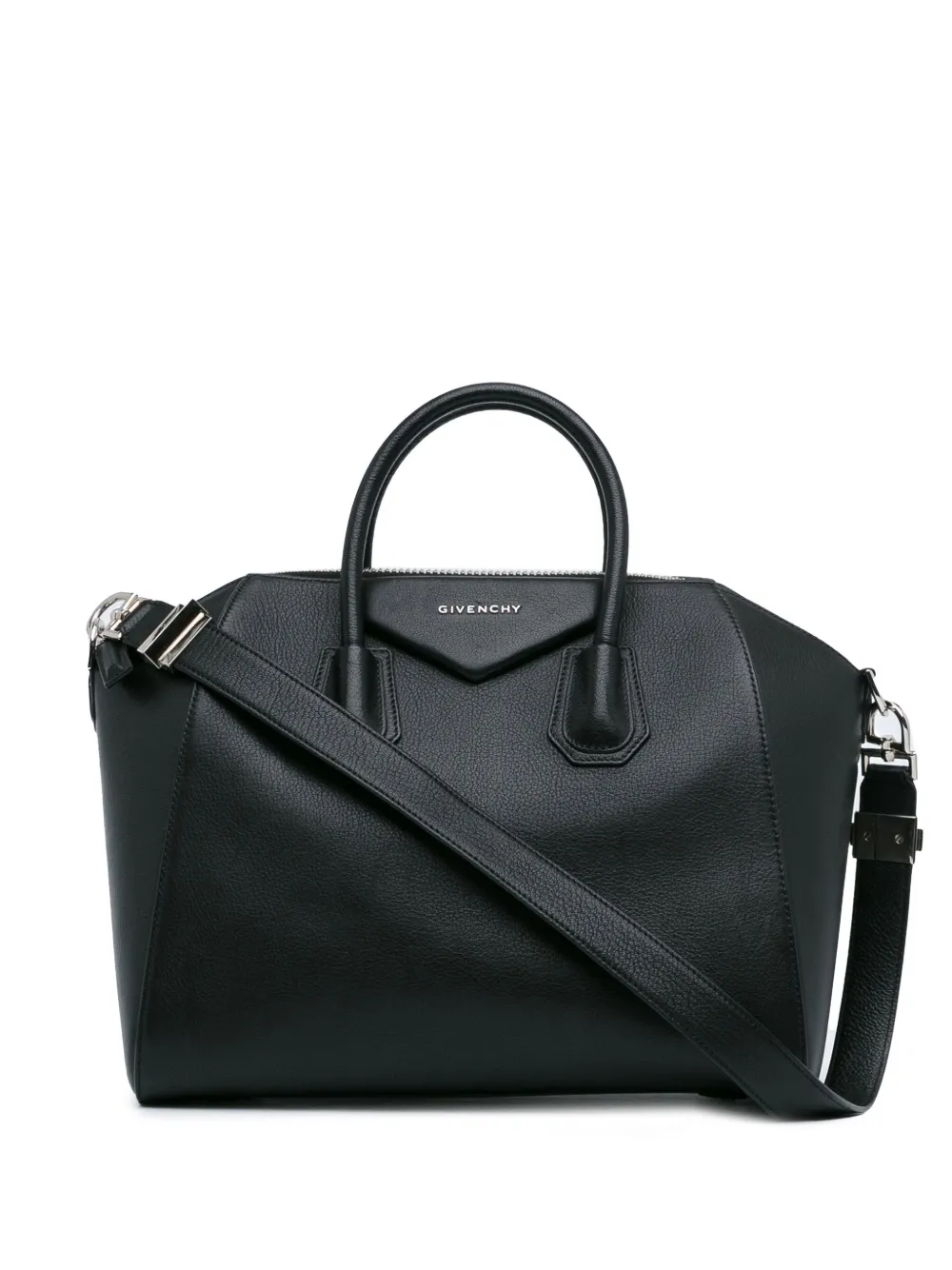 Givenchy Pre Owned 2015 MittelgroBe Antigona Satchel Tasche Schwarz FARFETCH DE