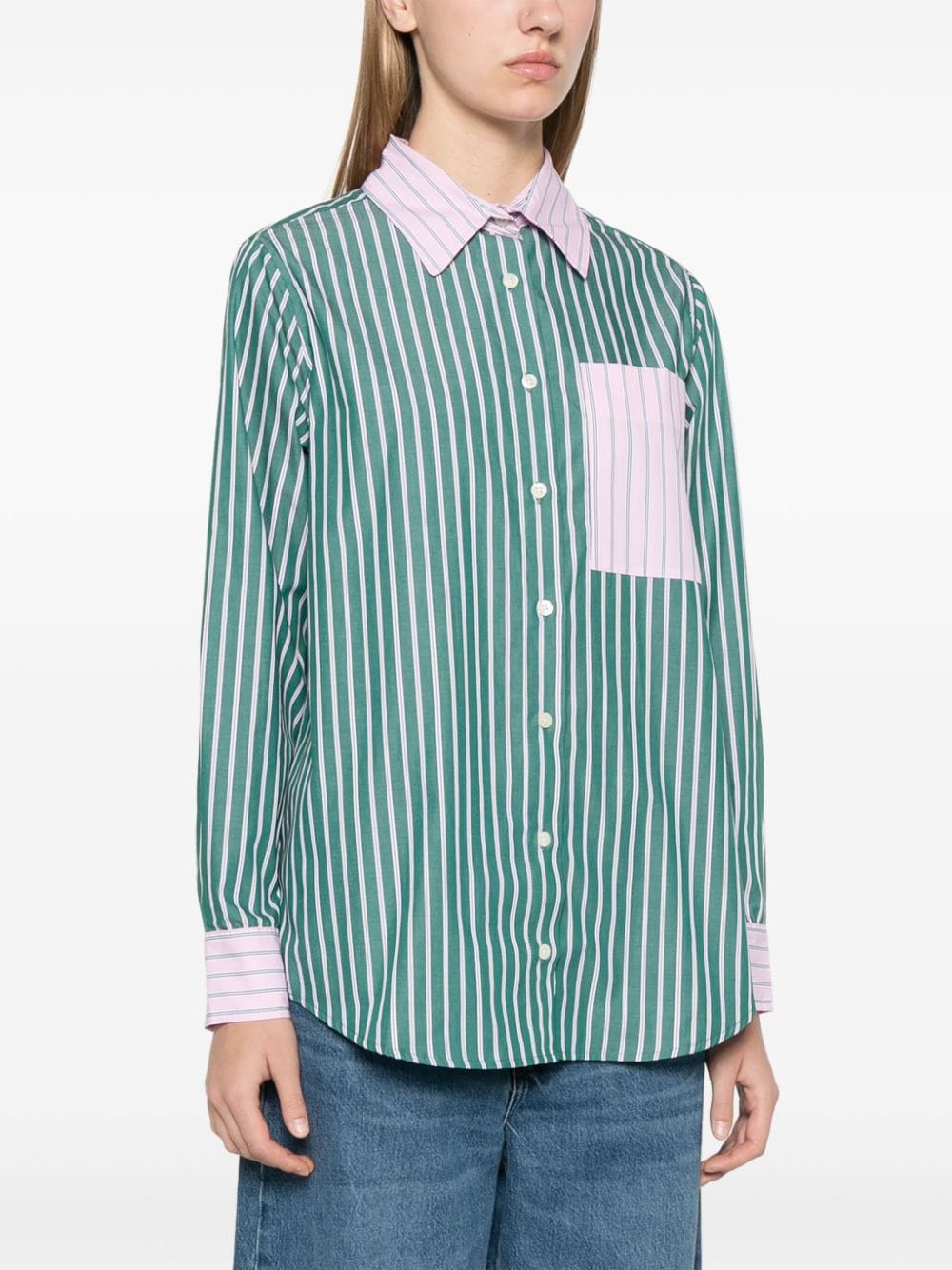 Shop Maison Labiche Out Of Office Shirt In Pink