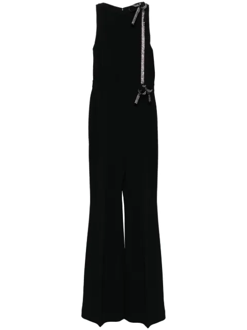 Elie Saab crystal bow jumpsuit