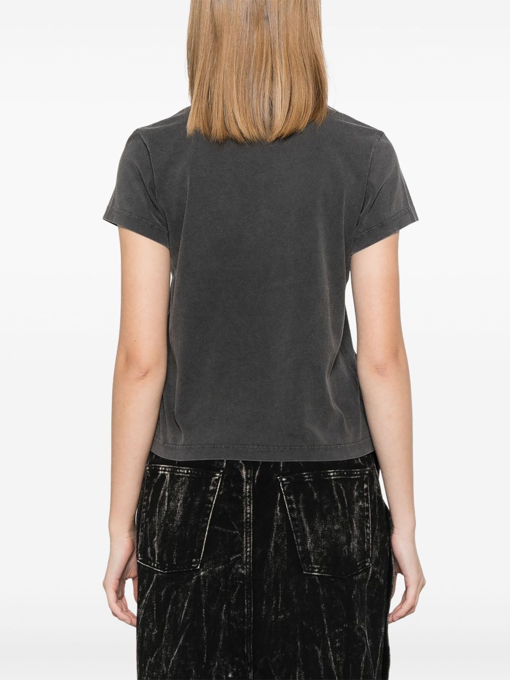 Cheap Alexander Wang puff logo shrunken T-shirt Women