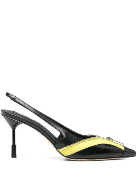 MSGM 90mm decorative-zip pumps