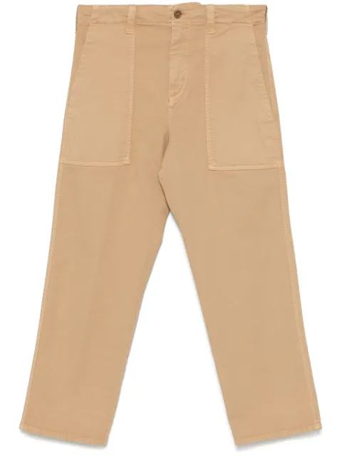 ASPESI gabardine cropped trousers