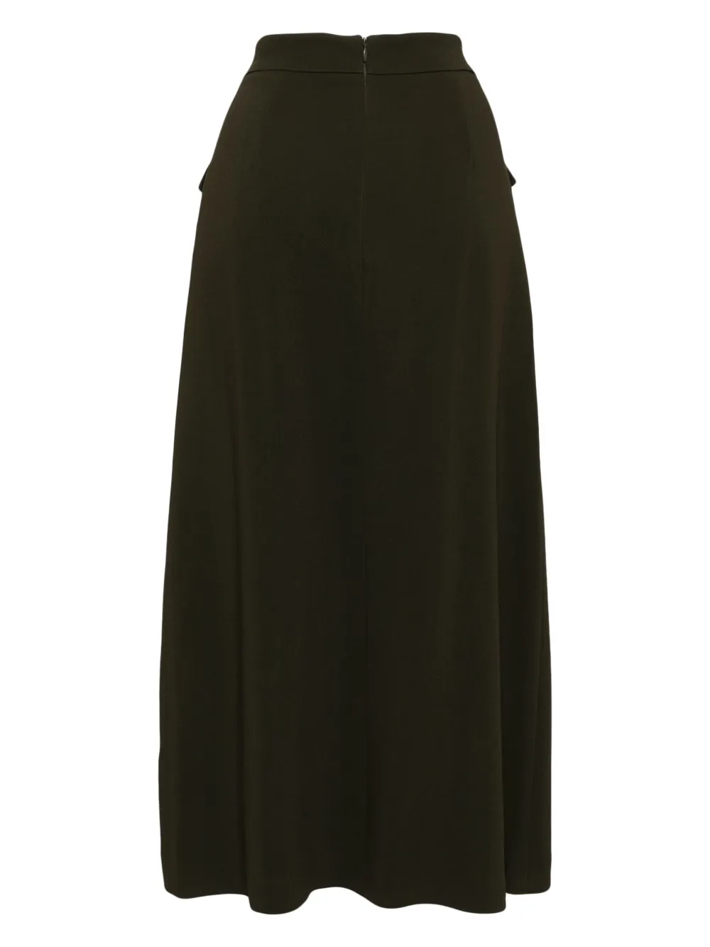 Elie Saab Cady midi-rok - Groen