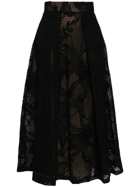 Elie Saab تنورة ميدي مطرزة