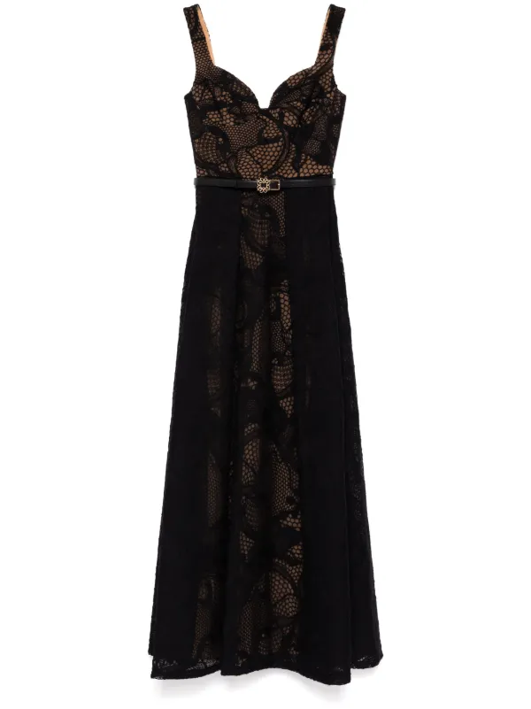 green emerald velvet dress 1950's Black Tulle Gown and Cream Embroidery – Eveliina Vintage