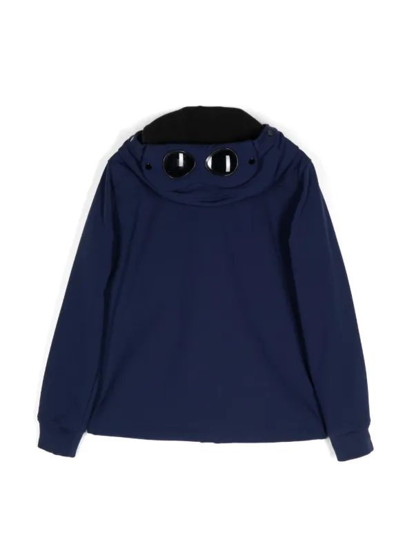 C.P. Company Kids Goggle Jacket Blue FARFETCH BH