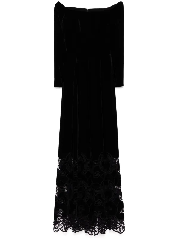 Elie saab velvet dress hotsell