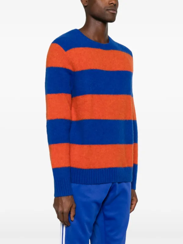 Polo Ralph Lauren Striped Sweater Orange FARFETCH AO