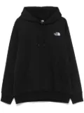 The North Face embroidered-logo hoodie - Black