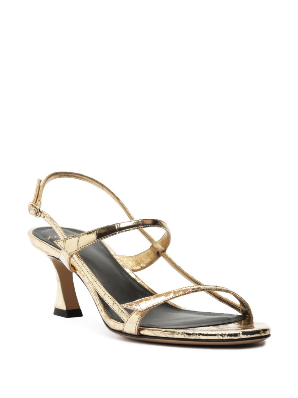 Alexandre Birman 60mm Tita gekooide sandalen - Goud