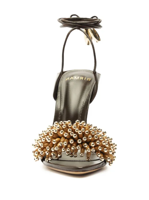 Alexandre Birman 100mm Zaya Sandals | Brown | FARFETCH Alexandre Birman 100mm Zaya Sandals | Brown | FARFETCH