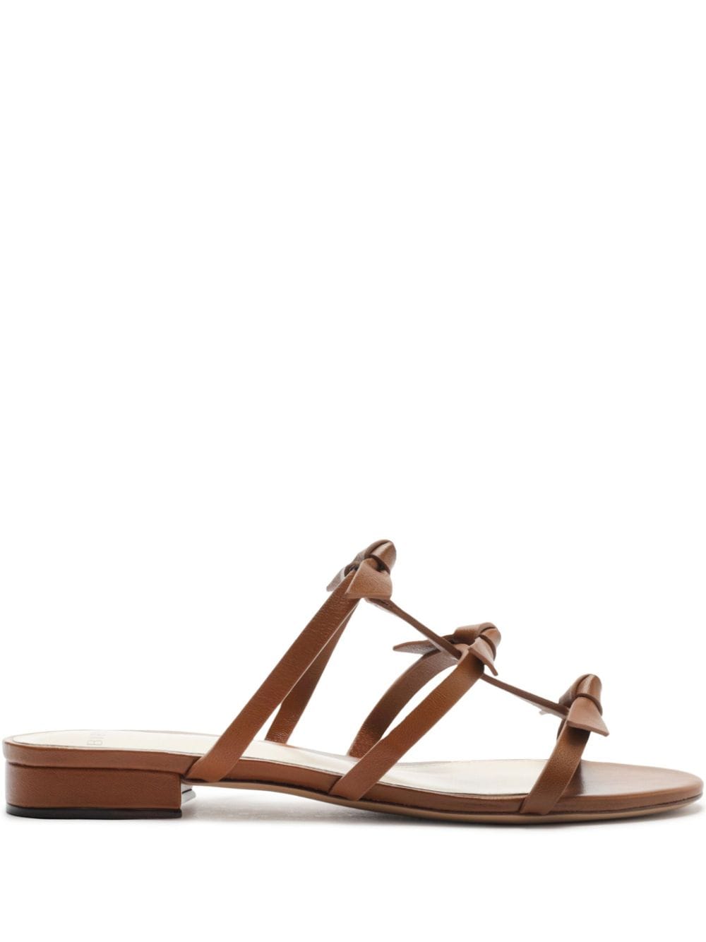 Alexandre Birman Lolita Slides In Brown