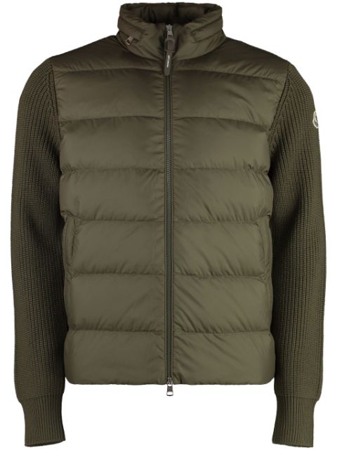 Moncler padded zip-up jacket