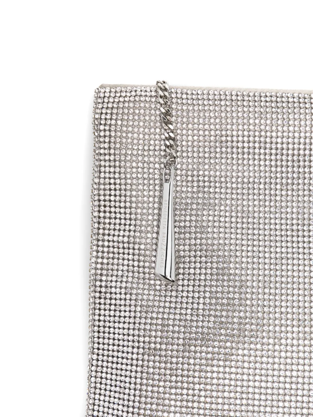 Benedetta Bruzziches La Luisa clutch met stras Zilver