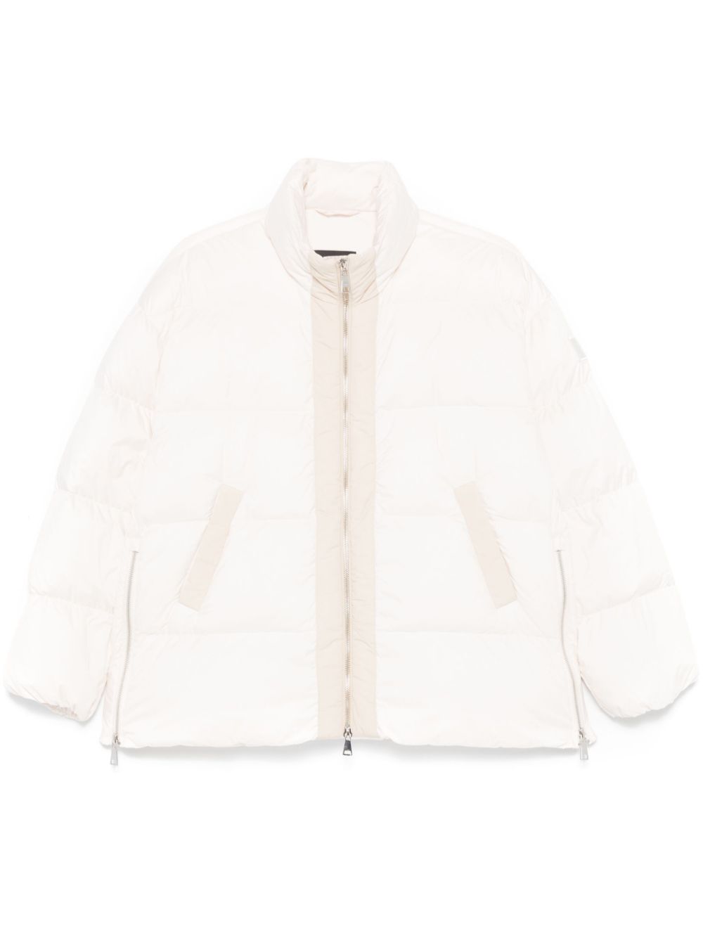 Add lightweight puffer jacket - Neutrals