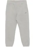 Zegna rubberised-logo track pants - Grey