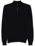Colombo mock-neck sweater - Blue