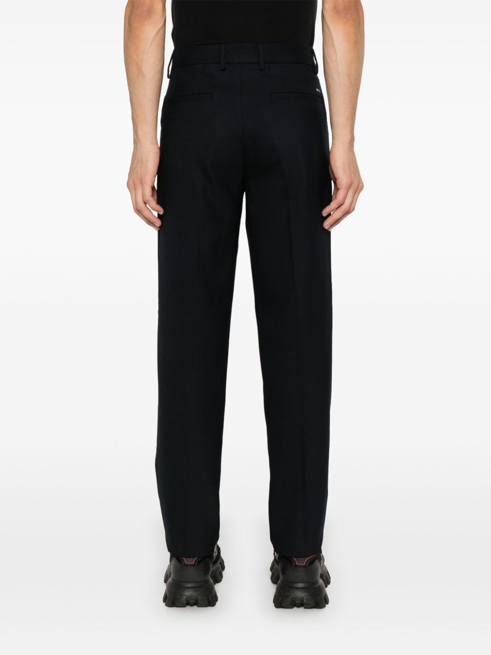 Emporio Armani tapered tailored trousers Men