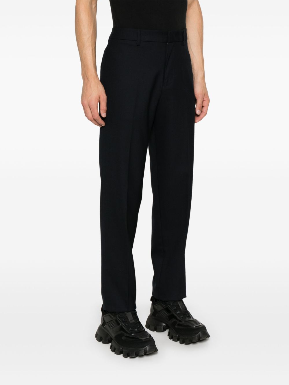 Emporio Armani tapered tailored trousers Men