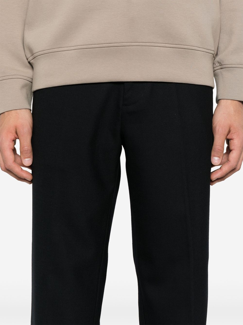 Emporio Armani tapered tailored trousers Men