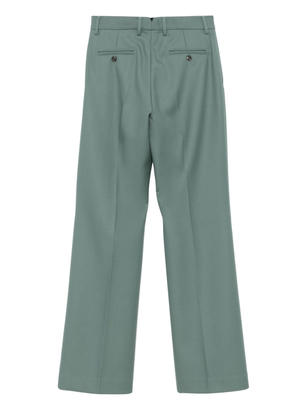 AMI Paris flared trousers - Groen