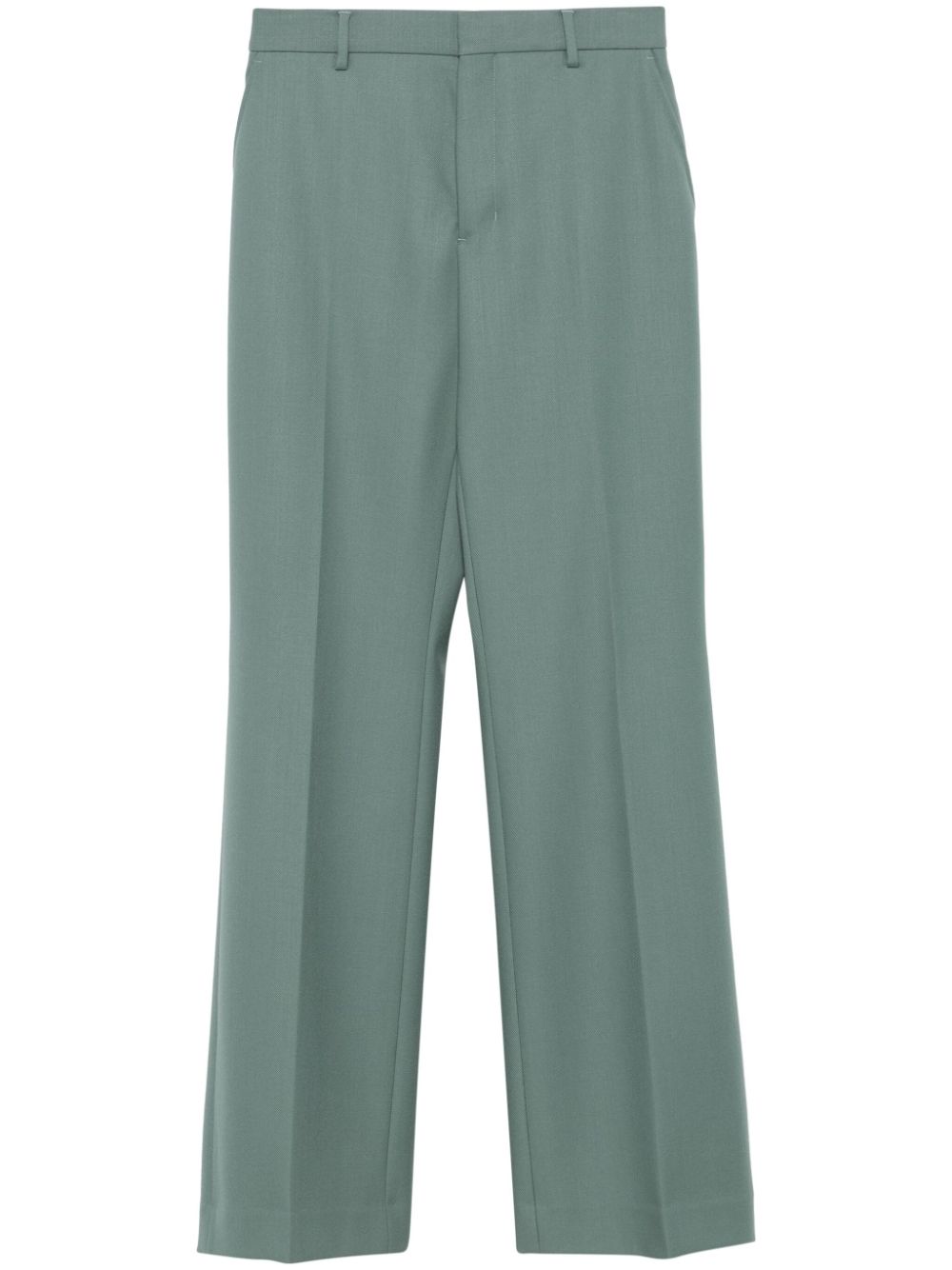 AMI Paris flared trousers - Verde