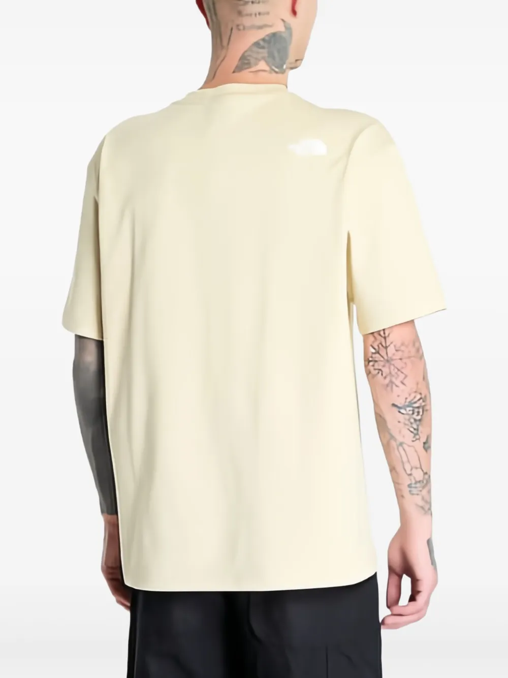 The North Face T-shirt met logoprint Beige