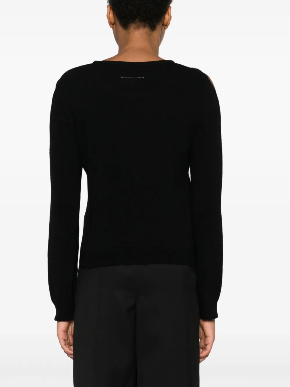 MM6 Maison Margiela Trui met nummerprint Zwart