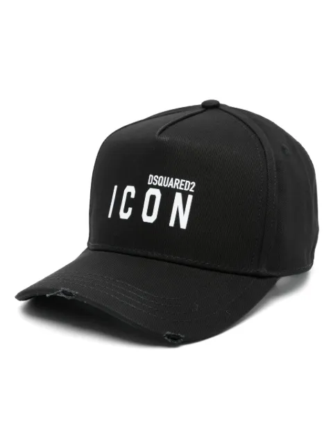 DSQUARED2 logo-print cap
