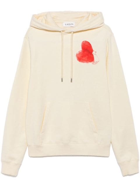 Lanvin printed hoodie