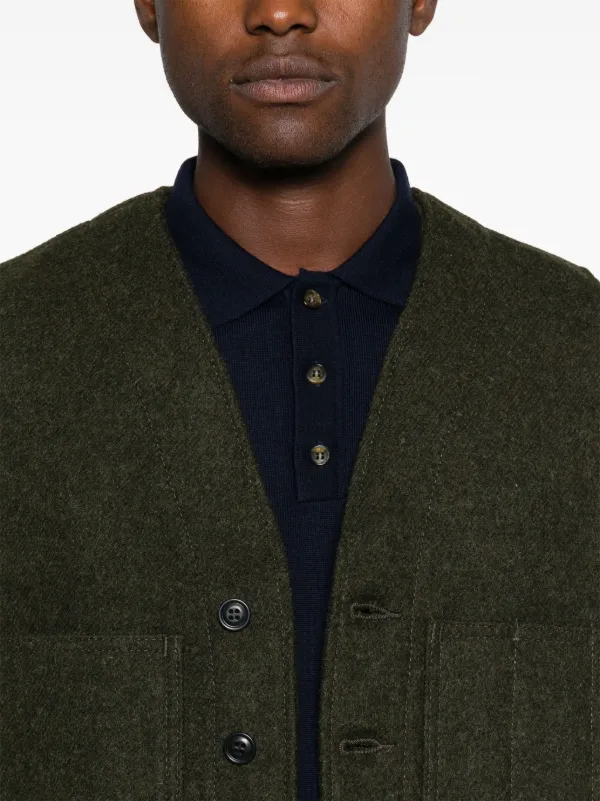 Filson Mackinaw Gilet Green FARFETCH AO