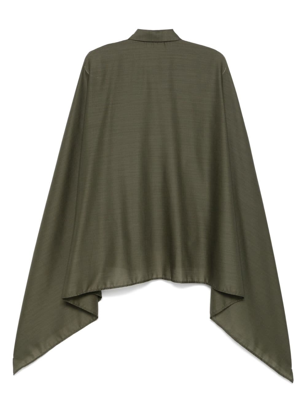 Shop Christian Wijnants Tangi Shirt In Green