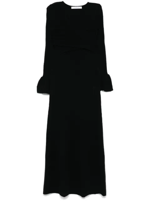 Rokh crossover-detail maxi dress