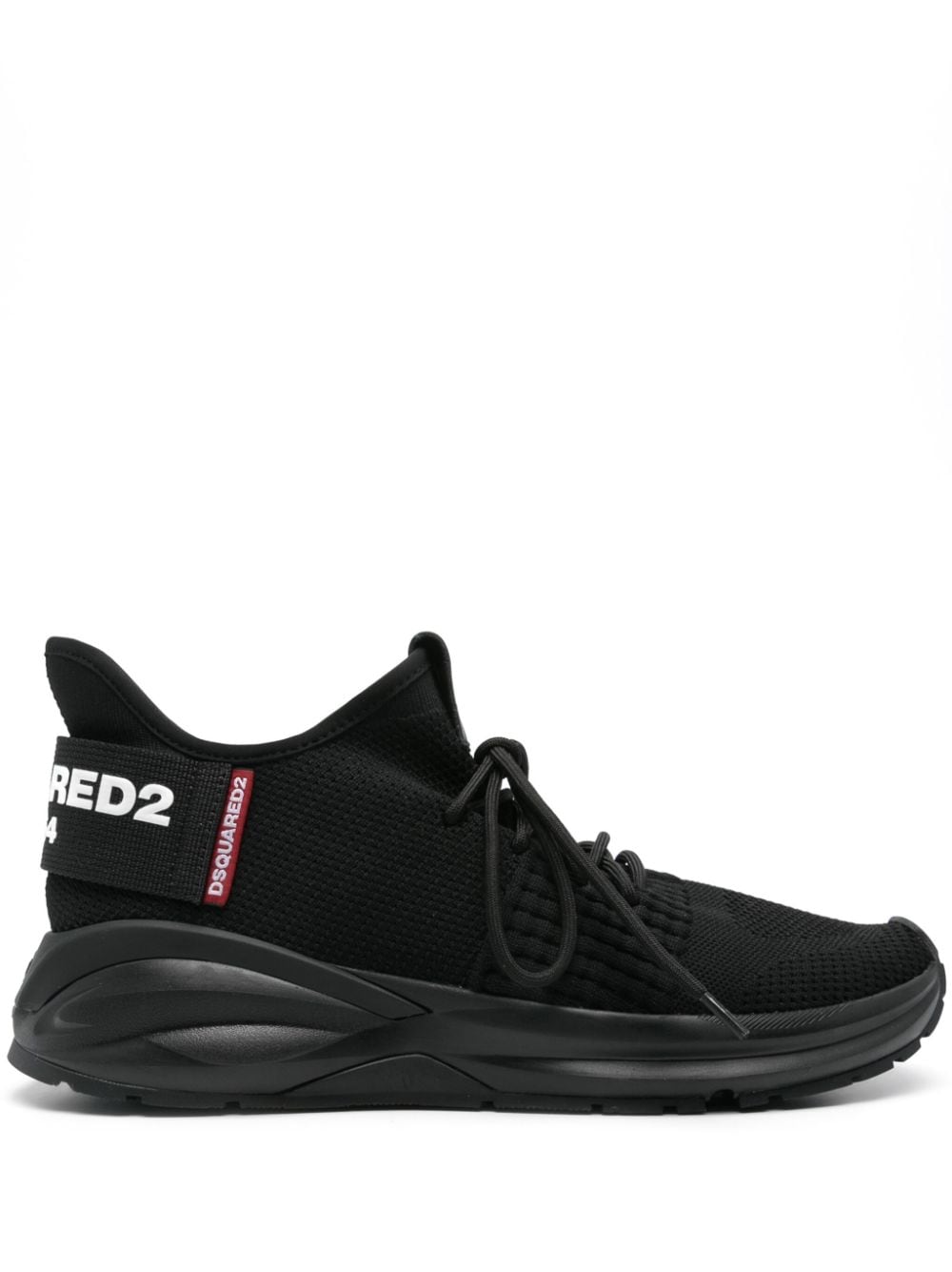 Shop Dsquared2 Dash Sneakers In Black