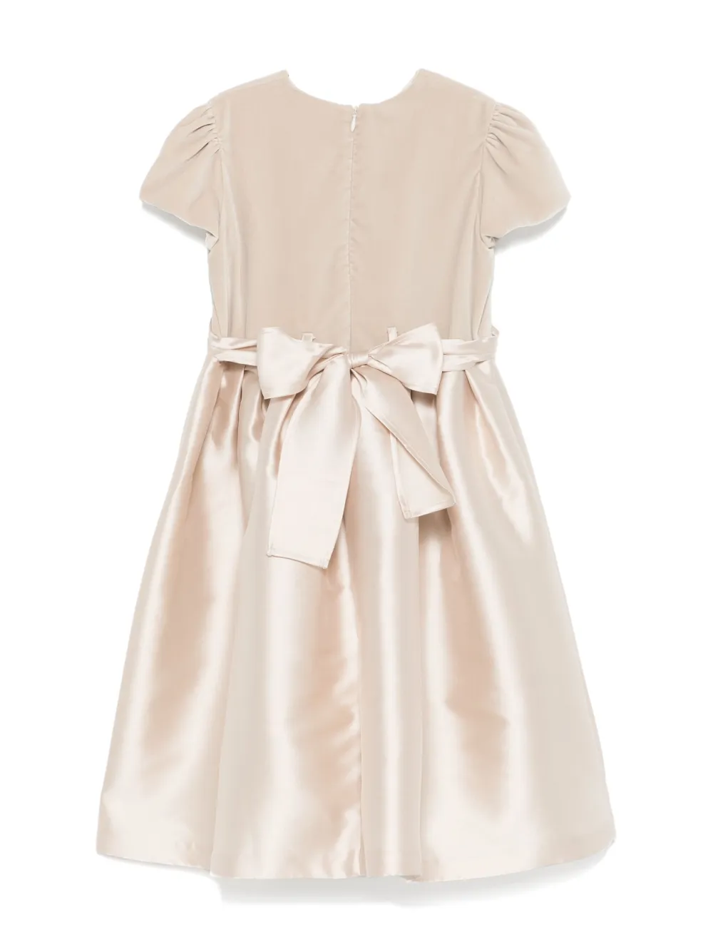 Il Gufo velvet dress - Beige