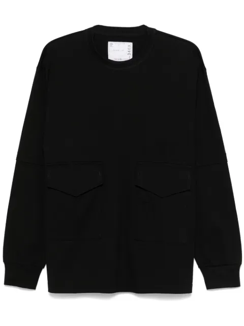 sacai playera a capas