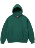 Supreme satin-appliqué ""Green"" hoodie