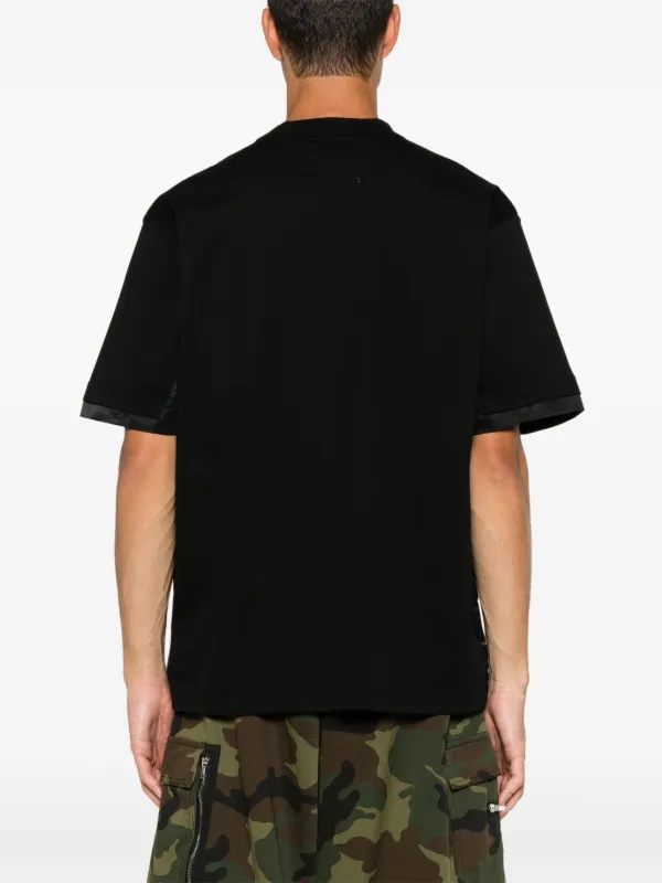 国内より1WEEK【sacai】Suiting x Cotton Jersey T-Shirt 国内より1WEEK【sacai】Nylon Twill x Cotton Jersey T-Shirt