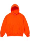 Supreme satin-appliqué ""Orange"" hoodie