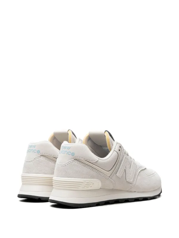 New Balance 574 Linen Sea Salt Sneakers Neutrals FARFETCH AO