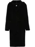 Moschino toweling bath robe - Black