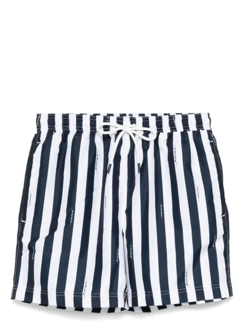 Short de bain à rayures - BOSS - Modalova