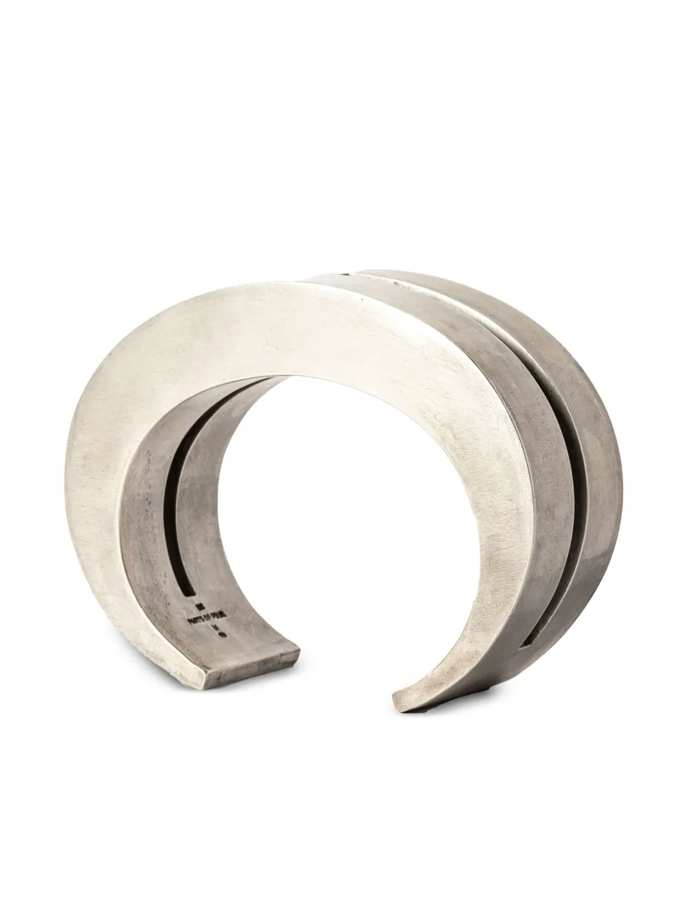 Parts of Four Crescent Crevice ブレスレット - シルバートーン Parts of Four Crescent Crevice ブレスレット - シルバートーン