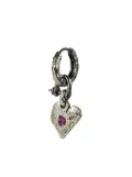 Parts of Four Jazz's Solid Heart earring - Silver