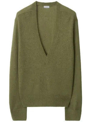 Maison Margiela Vネック セーター | グリーン | FARFETCH JP
