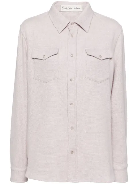 GOD'S TRUE CASHMERE Melange shirt