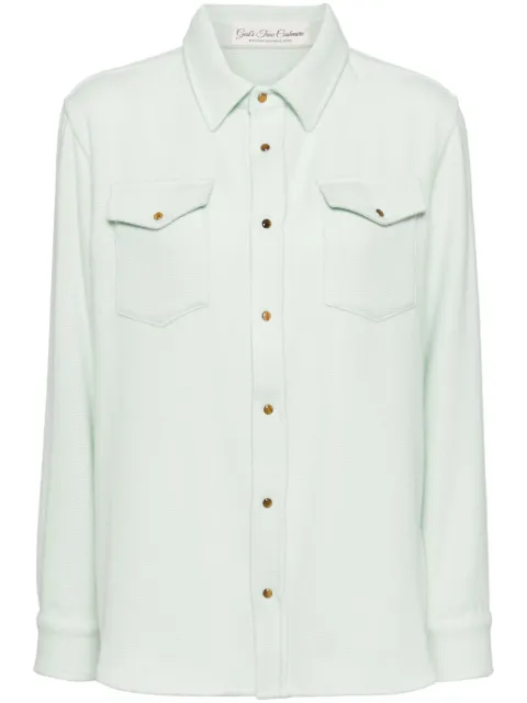 GOD'S TRUE CASHMERE Solid shirt